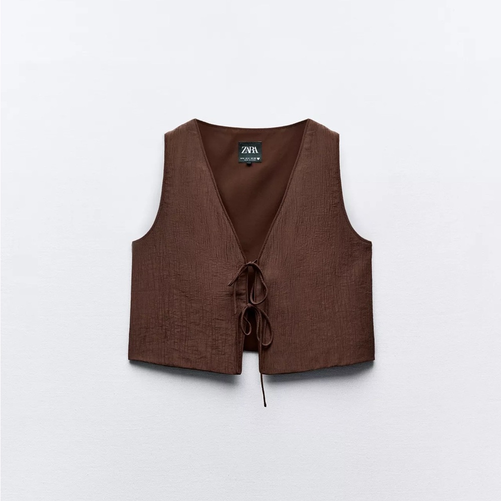 Zara Brown Tank Top